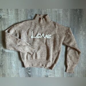 ‘Love’ Sweater
